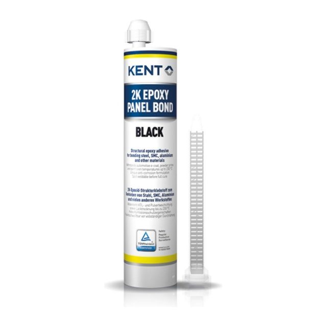KENT 2-K Epoxy Panel Bond, schwarz, 195 ml